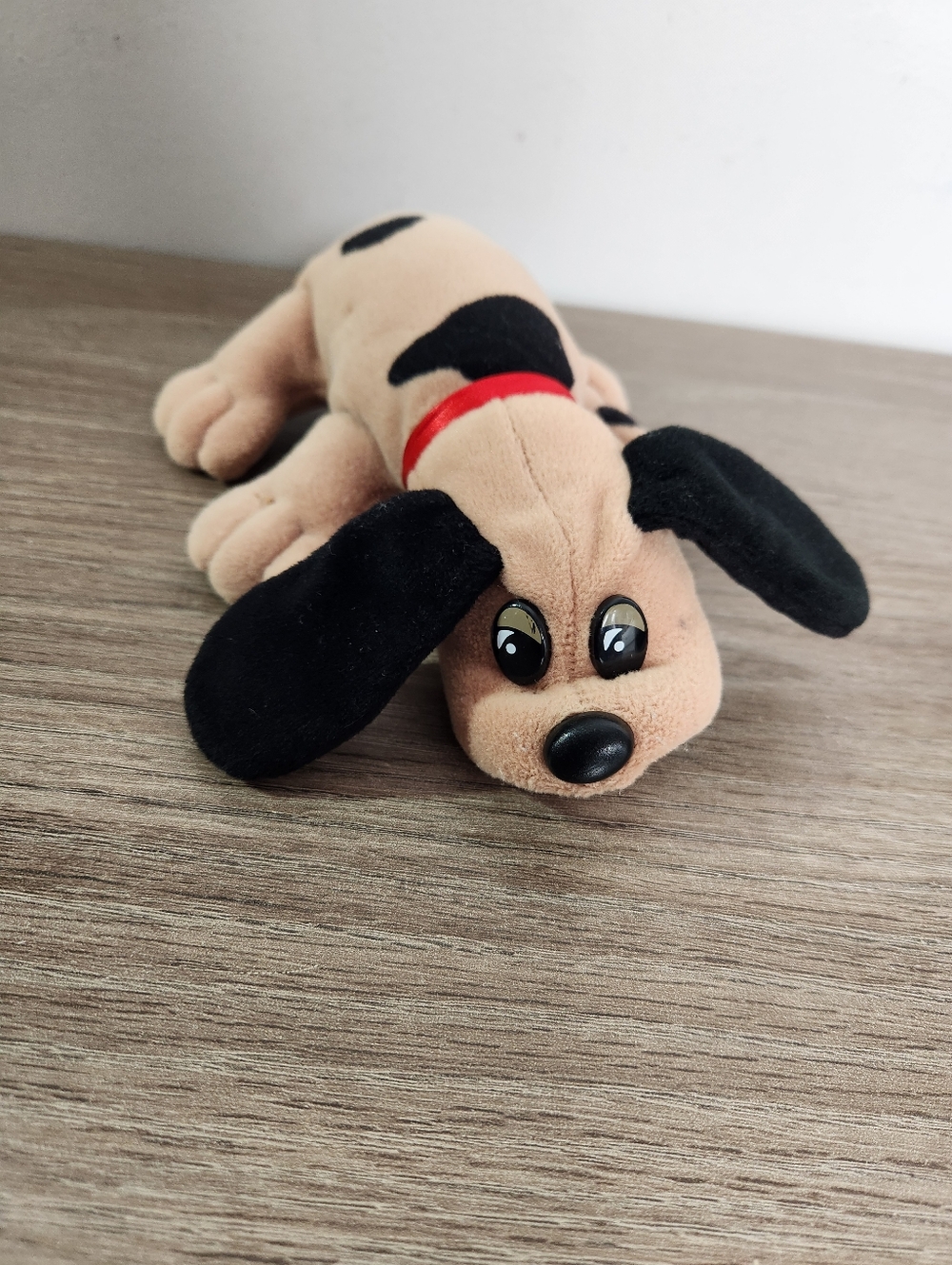 Vintage 1986 Pound Puppies Newborns 8" Light Brown with Black Spots TONKA